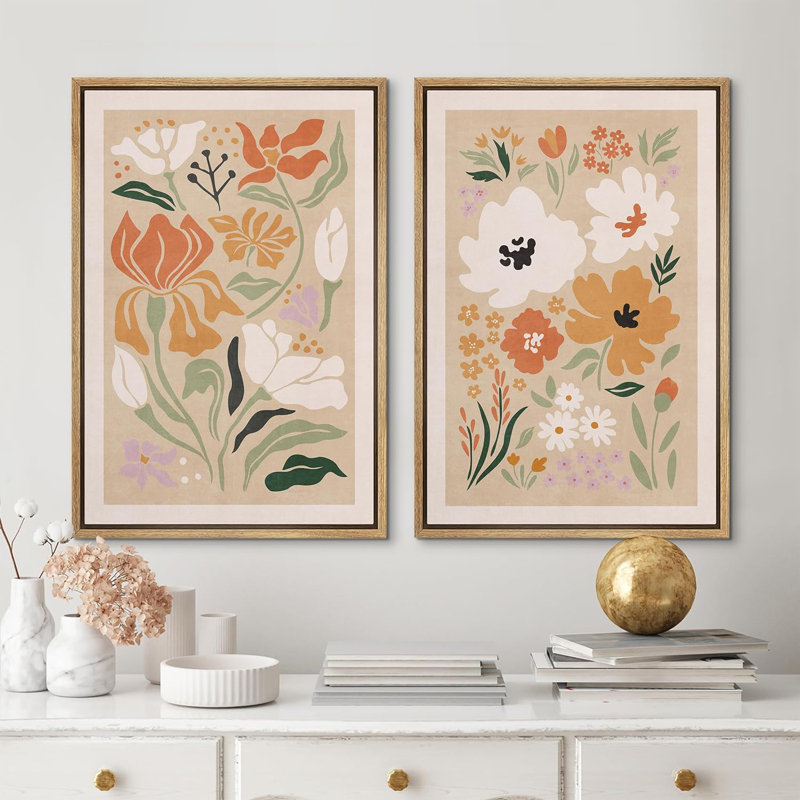 Botanical discount Framed Canvas